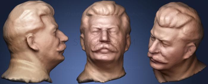 3D мадэль Скульптура Сталина (STL)
